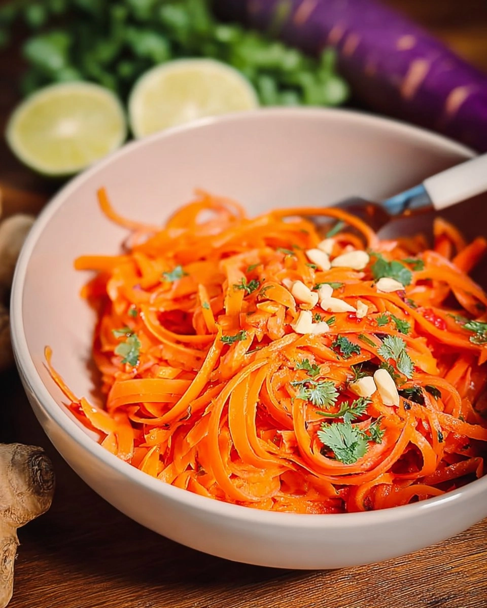 Asiatischer Karottensalat