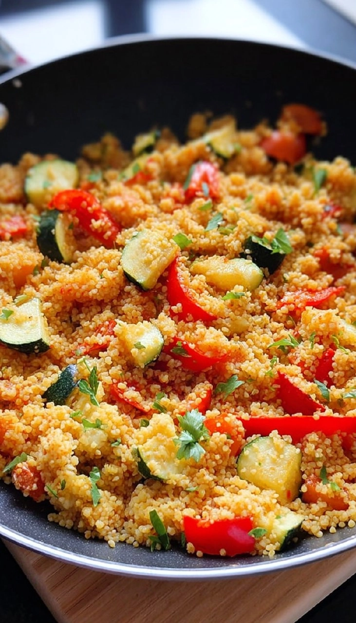 Bulgur-Gemüse-Pfanne