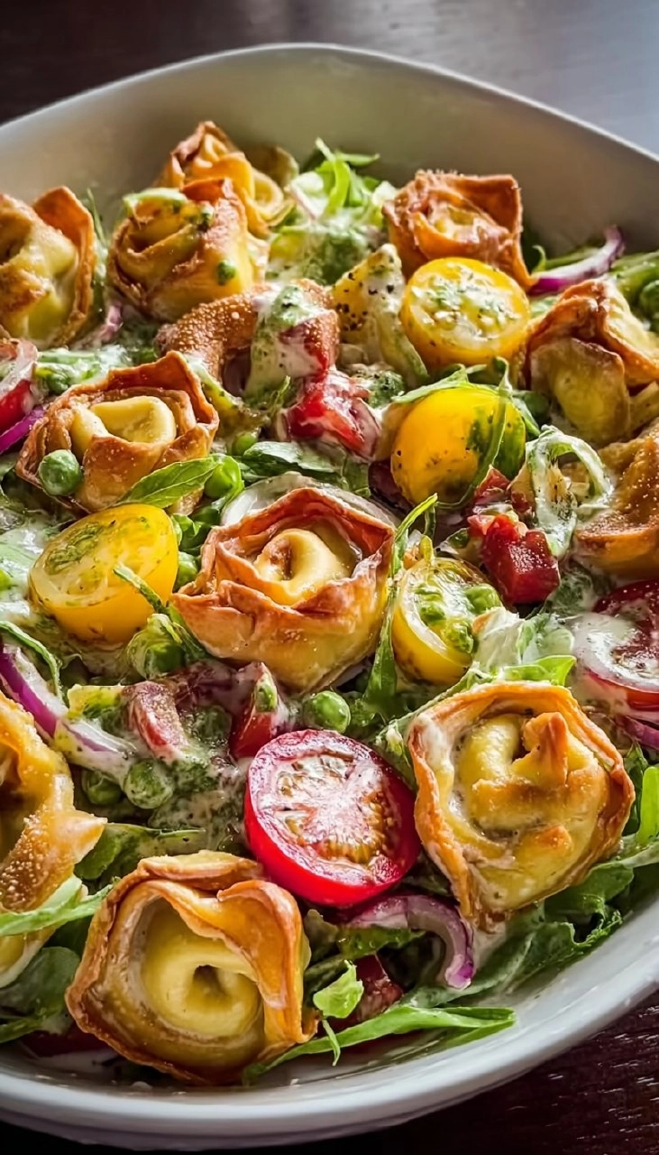 Crunchy Tortellini-Salat 5 Crunchy Tortellini-Salat