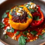 Gefüllte Paprika mit Sumac 6 Gefullte-Paprika-mit-Sumac-Rezept