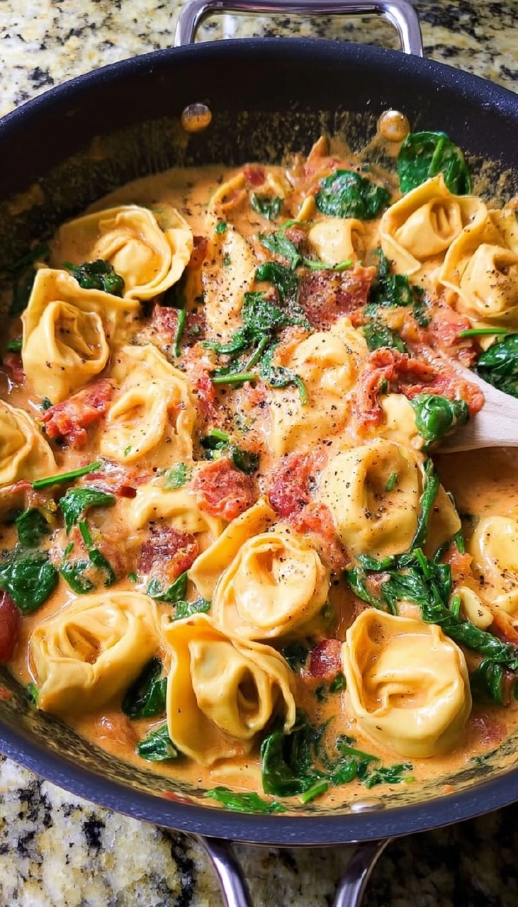 One Pot Tortellini als Familienliebling