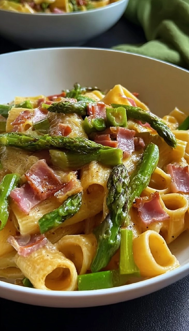 Spargel-Schinken-Pasta 5 Spargel-Schinken-Pasta