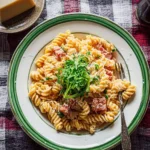 Vegane Schinkennudeln 6 Vegane-Schinkennudeln-Rezept