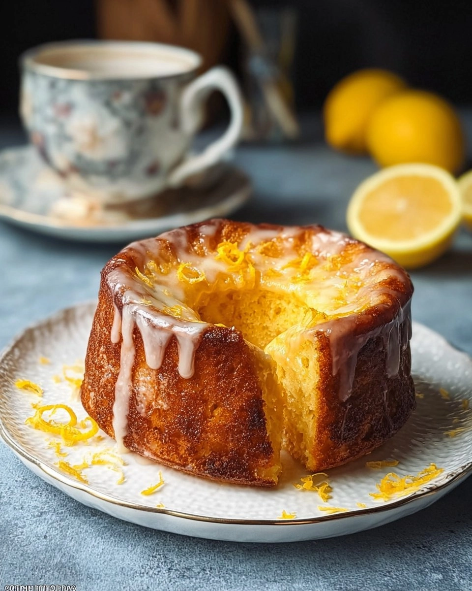 Zitronen-Ricotta-Kuchen 4 Zitronen-Ricotta-Kuchen