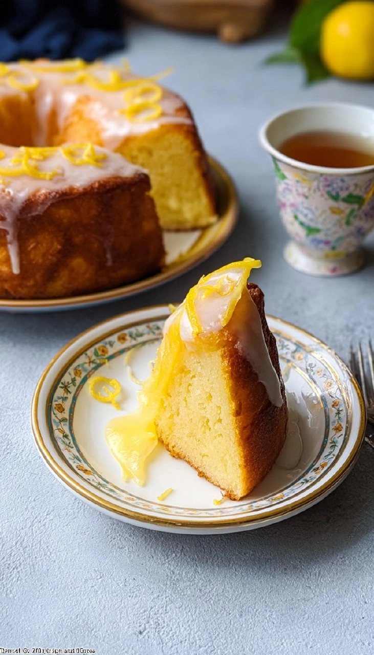 Zitronen-Ricotta-Kuchen