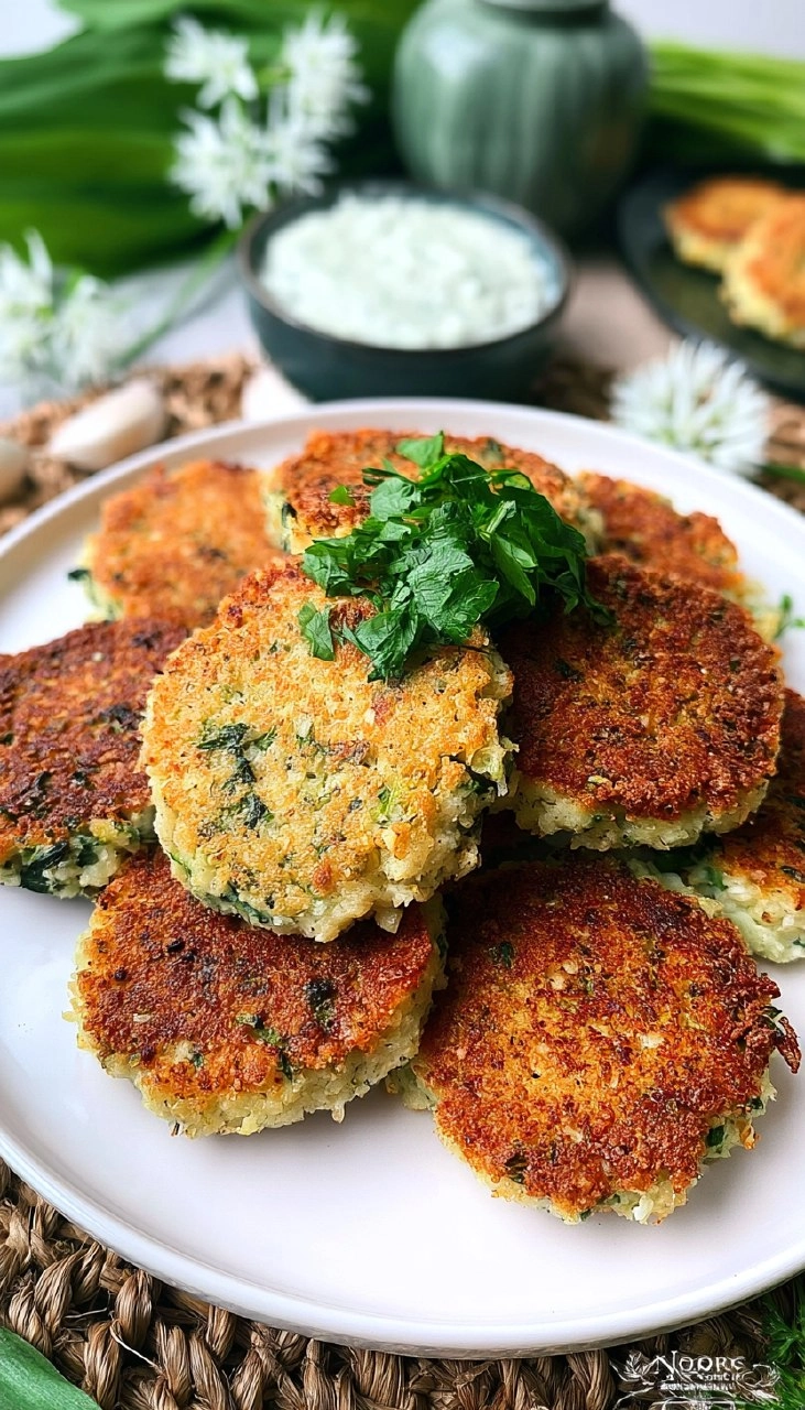 Bärlauch-Käse-Bratlinge 5 Bärlauch-Käse-Bratlinge