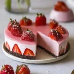 Erdbeermousse-Torte-Ohne-Backen-Mit-Gelatine-Tipps-Rezept