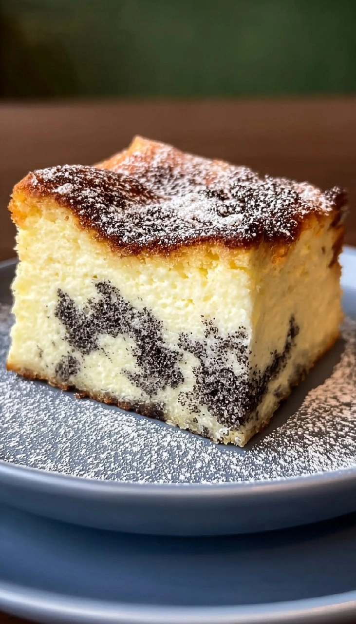 Mohn-Topfenkuchen aus der Steiermark