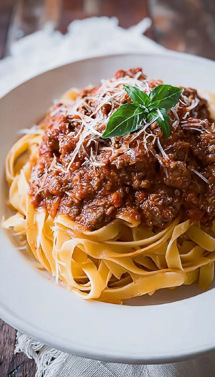 Pasta Bolognese mit Salsiccia