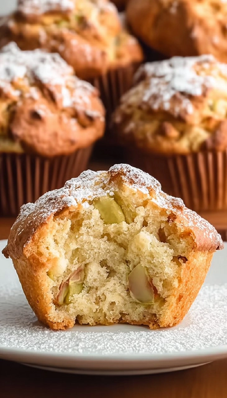 Rhabarbermuffins