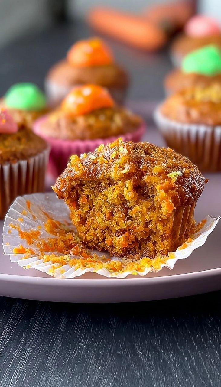 Saftige Karotten-Muffins