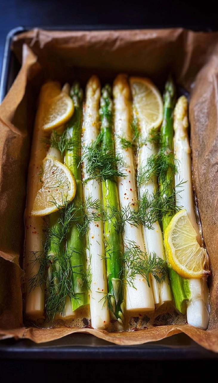Spargel im Backofen