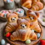 Süße Croissant-Osterhasen 6 Suse-Croissant-Osterhasen-Rezept