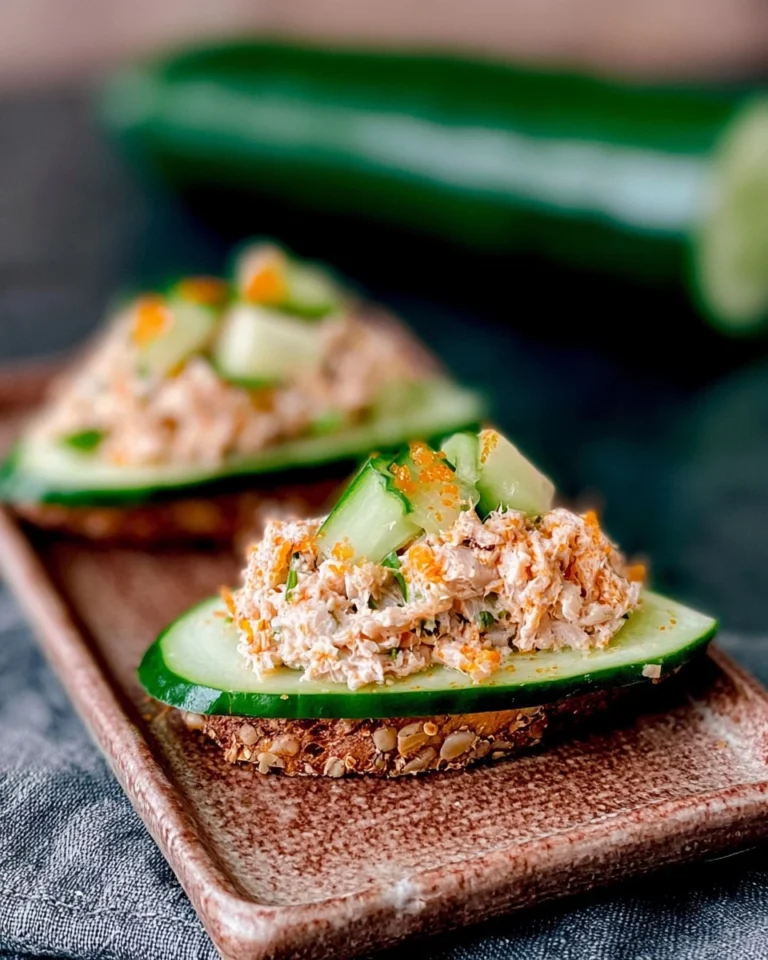 Thunfisch-Gurken-Schiffchen-Rezept