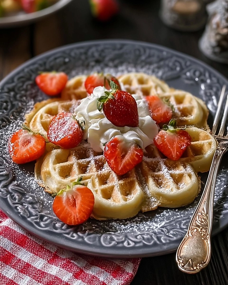 Waffelteig für Herzwaffeln
