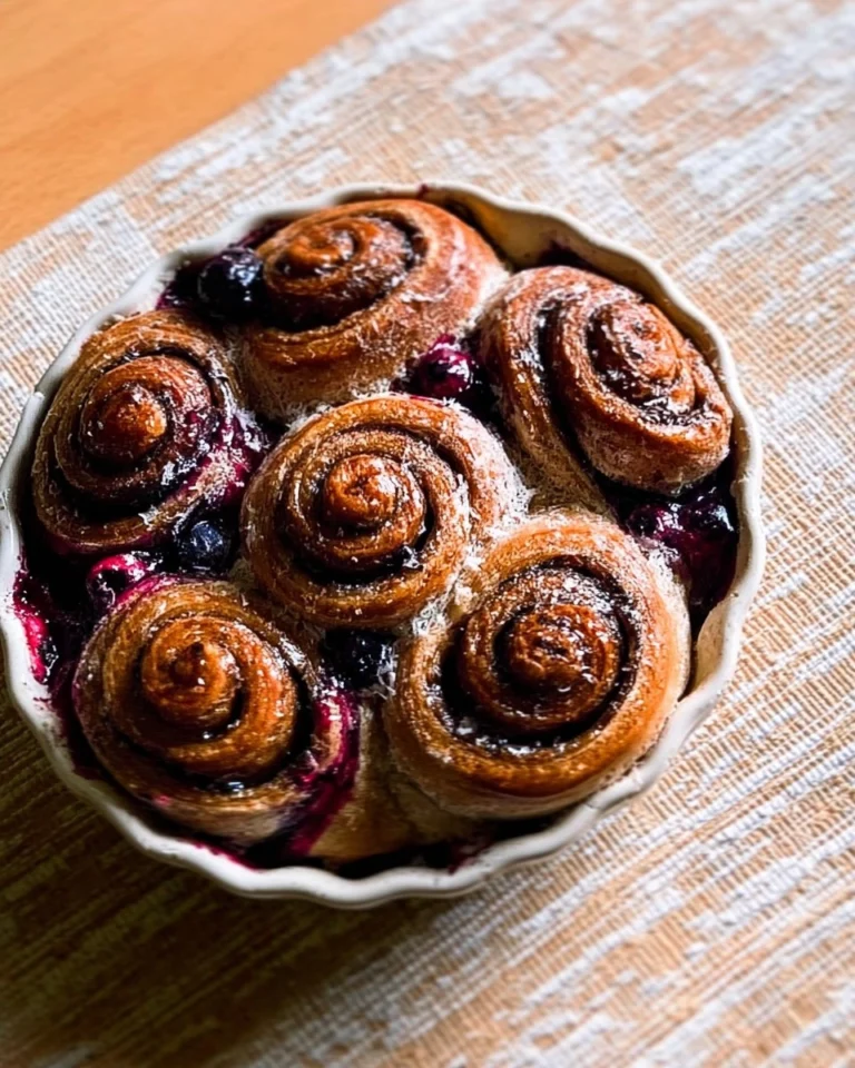 Blaubeerschnecken-Rezept