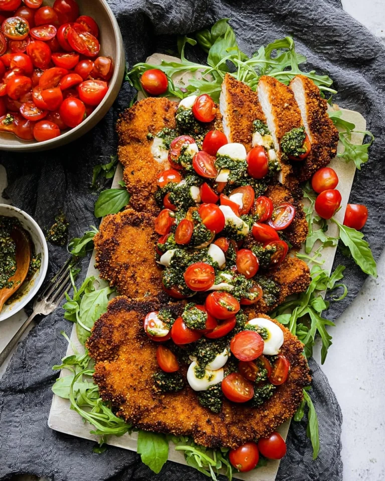 Caprese-Chicken-Cutlets-Rezept