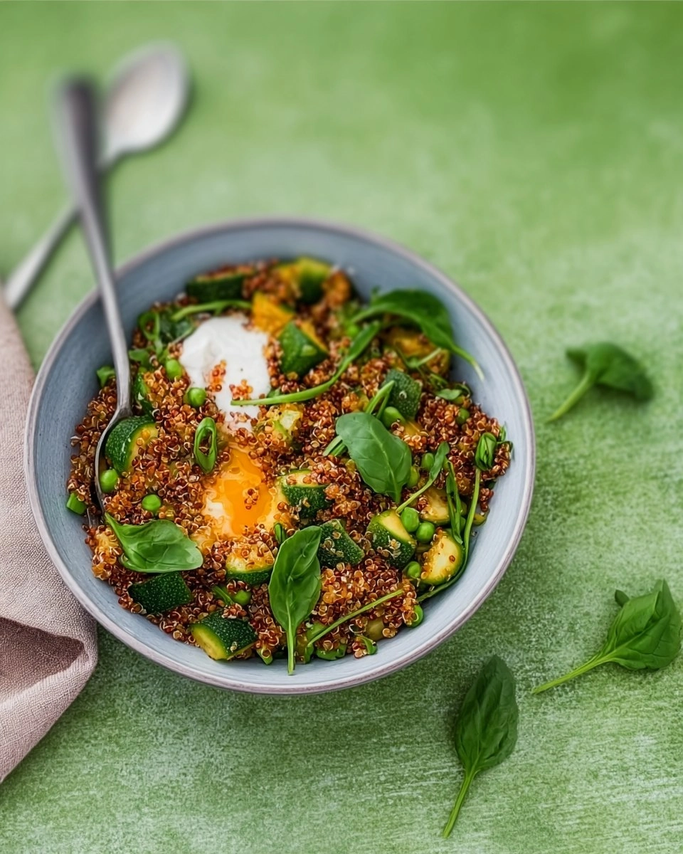 Crispy Quinoa Salad Bowl