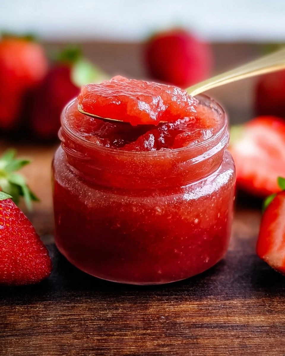 Erdbeer Rhabarber Marmelade