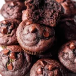 Gesunde-Schokoladen-Zucchini-Muffins-Glutenfrei-Paleo-Rezept