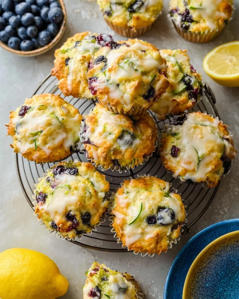 Lemon-Blueberry-Zucchini-Muffins-Rezept