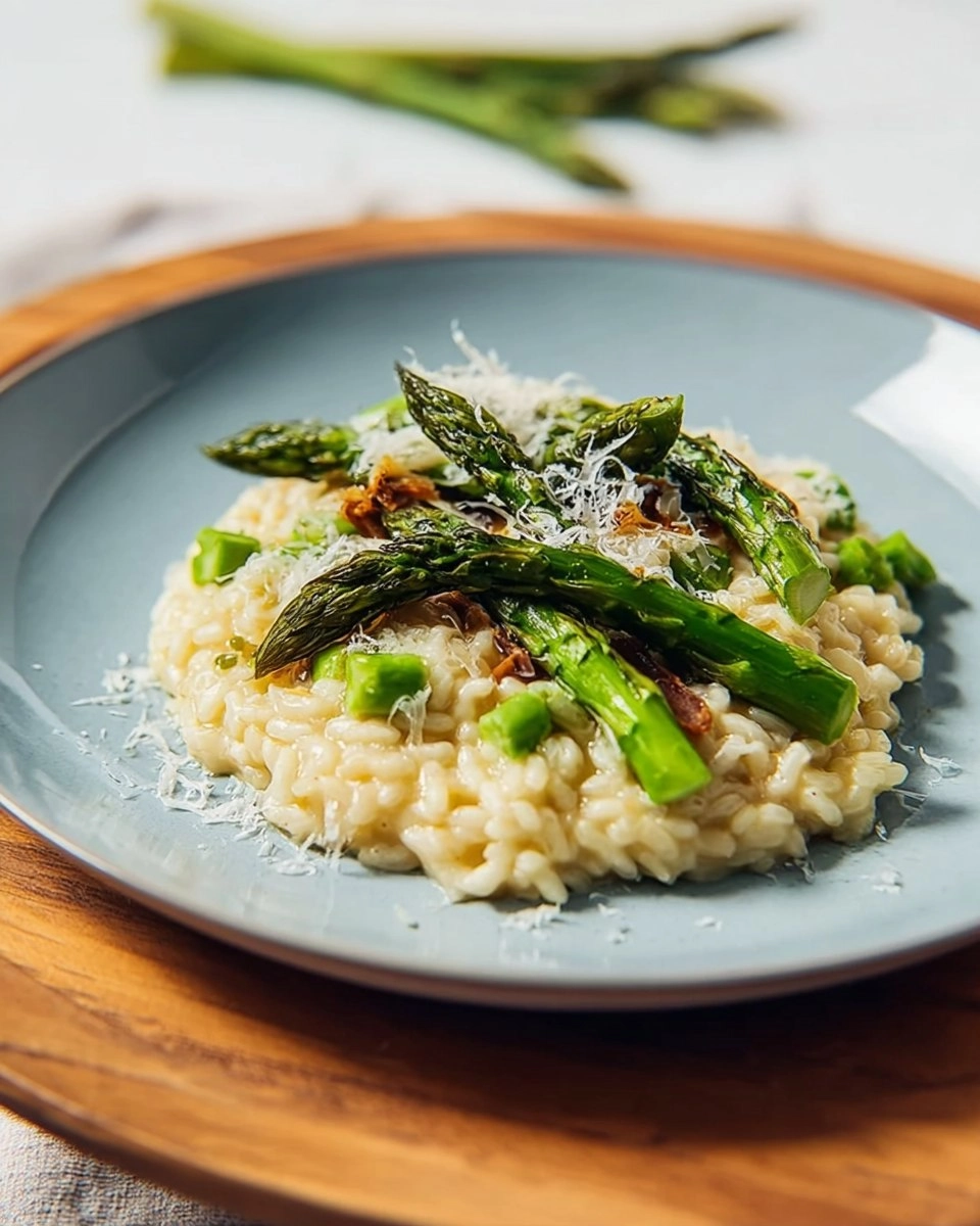 Risotto mit grünem Spargel 4 Risotto mit grünem Spargel