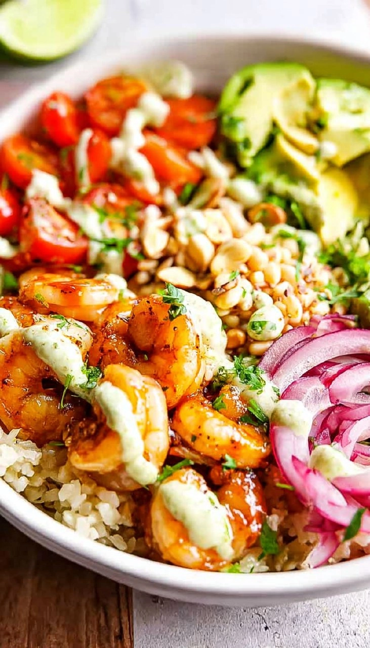Shrimp Taco Bowls (Gesund, Einfach & In 30 Minuten Fertig)
