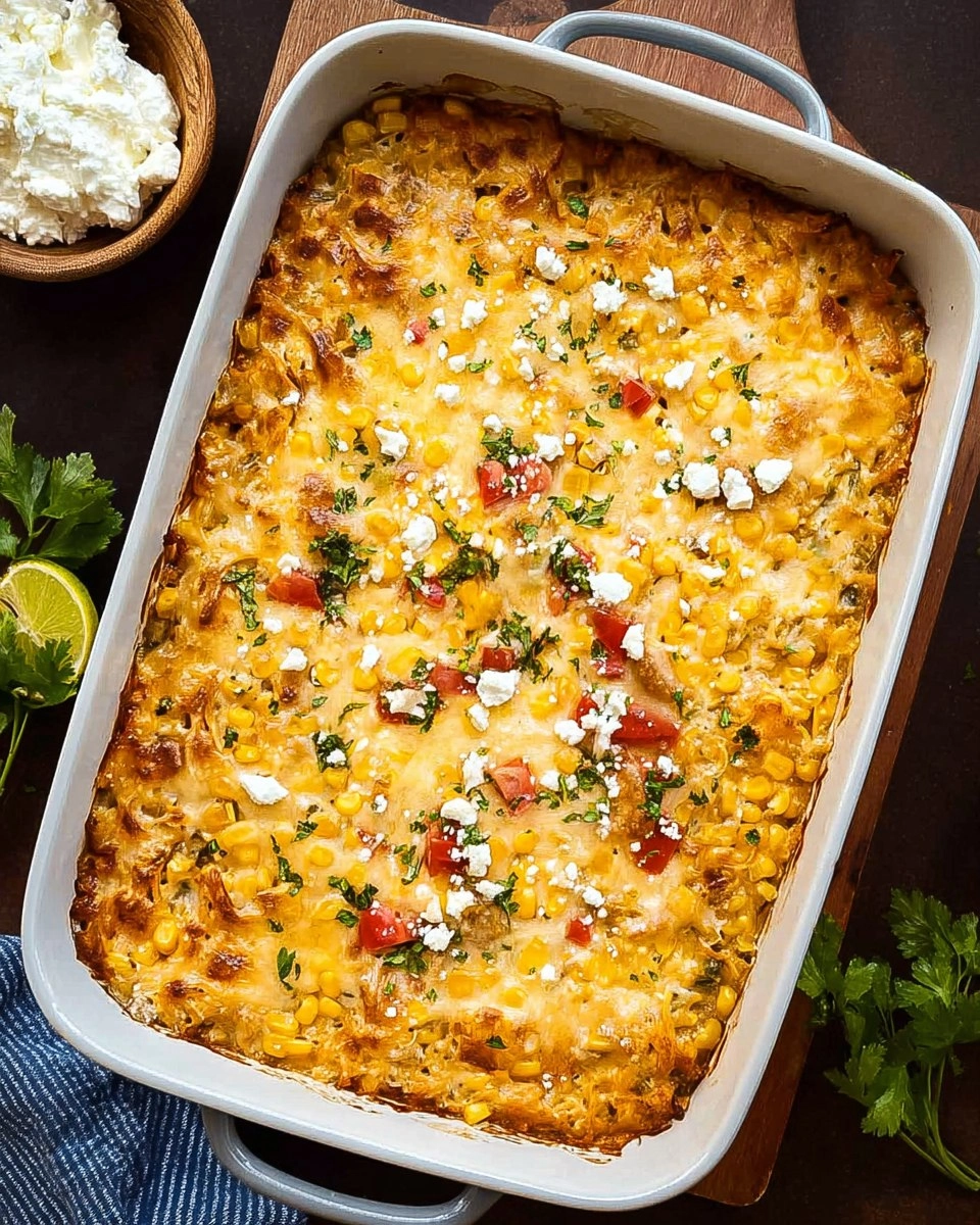 Street Corn Chicken Casserole