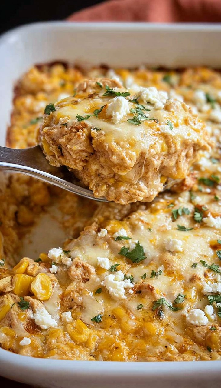Street Corn Chicken Casserole
